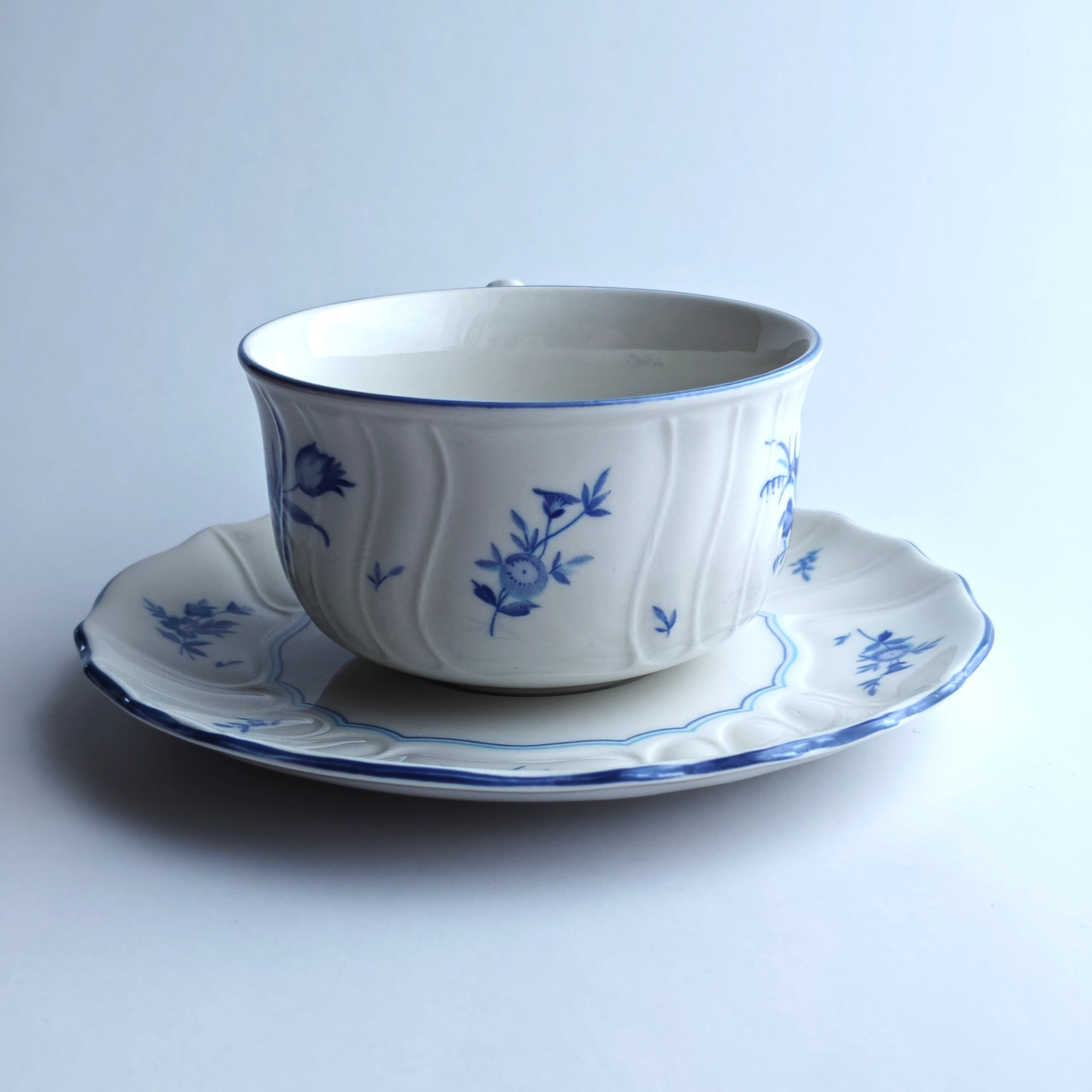 ニッコー ビレロイ&ボッホ エーデルプルー NIKKO × Villeroy & Boch ｜ Edel Blume ｜ ニッコー ビレロイ&ボッホ
