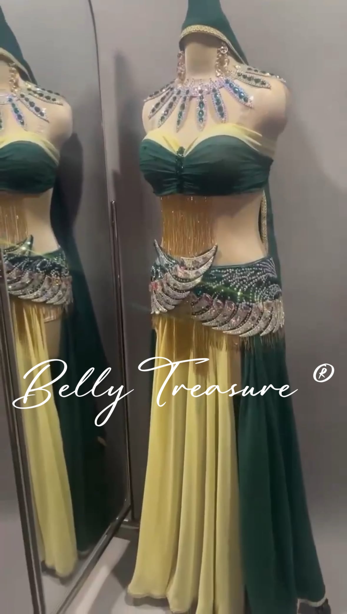 ベリーダンス オーダーメイド衣装 LY NS 202508