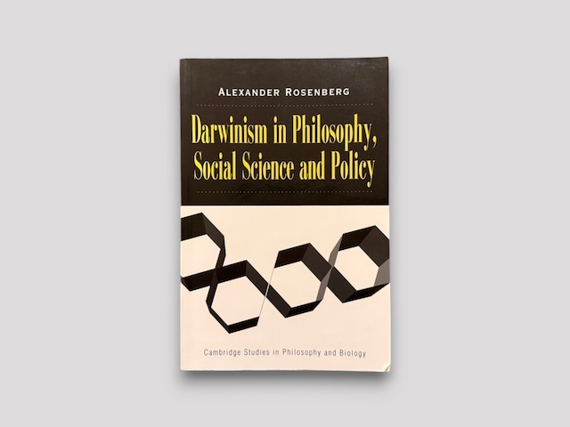 【SPH009】【Cambridge Studies in Philosophy and Biology】【FIRST PAPERPACK EDITION】Darwinism in Philosophy, Social Science and Policy(2000) /Alexander Rosenberg