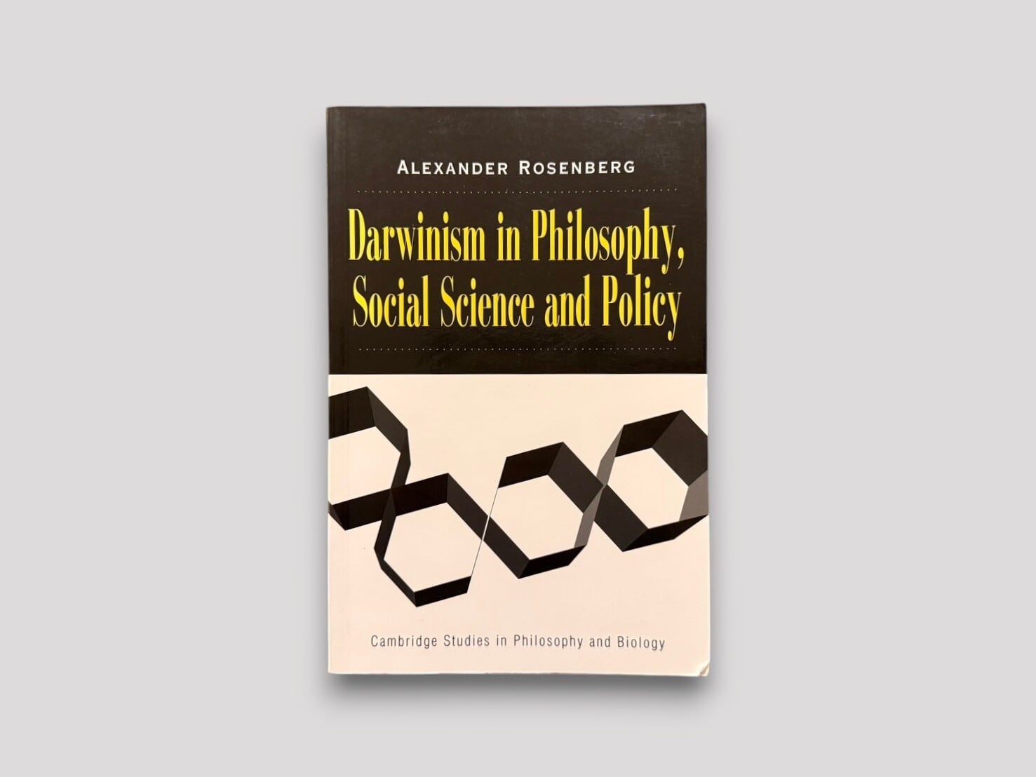 【SPH009】【Cambridge Studies in Philosophy and Biology】【FIRST PAPERPACK EDITION】Darwinism in Philosophy, Social Science and Policy(2000) /Alexander Rosenberg