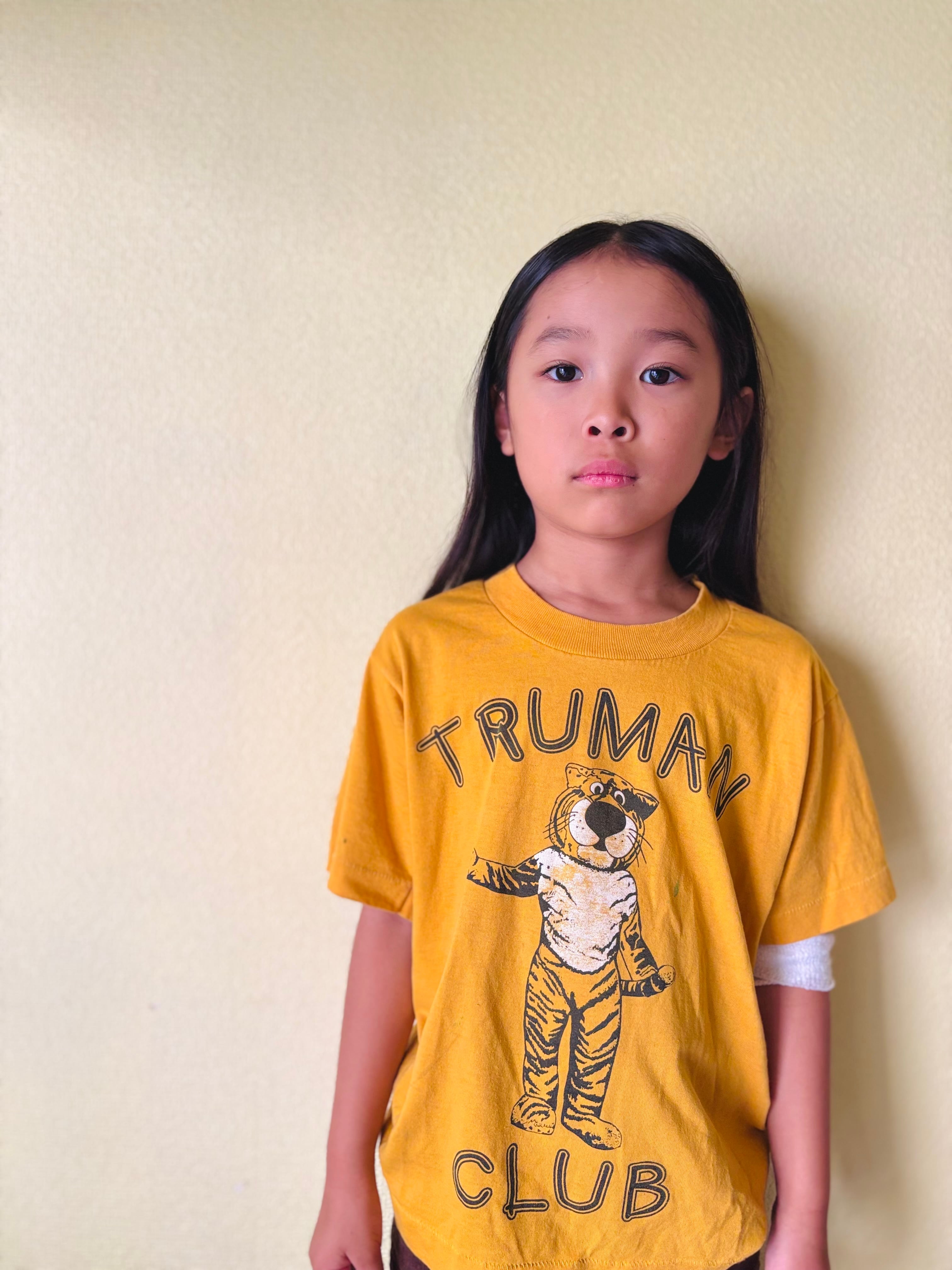 【KIDS vintage】 90's vintage TRUMAN CLUB T-sh. size:7-8y