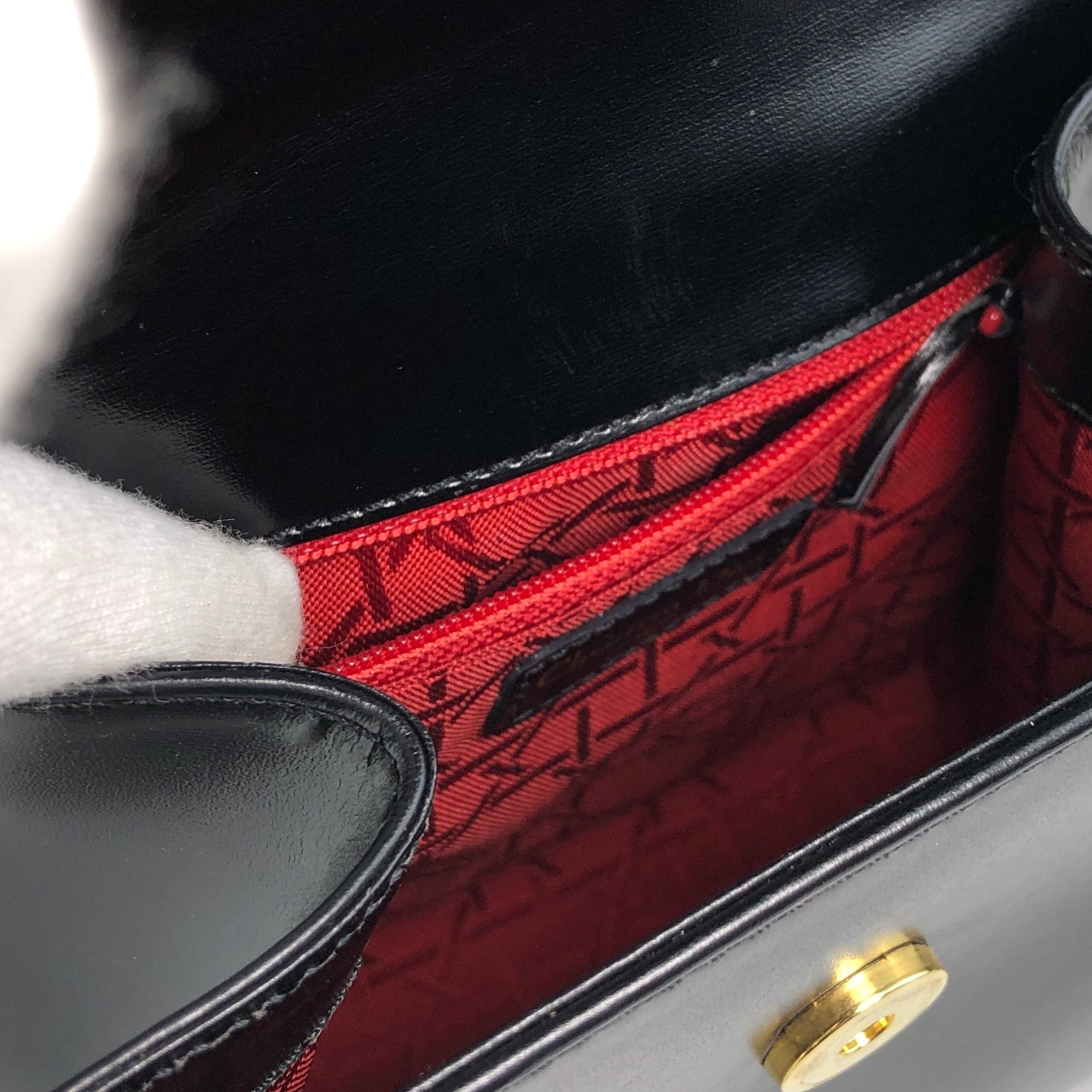 Christian Dior クリスチャン ディオール ハンドバッグ ブラック