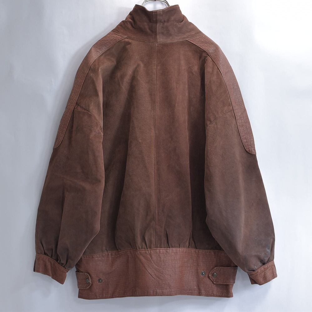 ユーゴスラビア製 Avanti 変形 切り替えデザイン レザージャケット