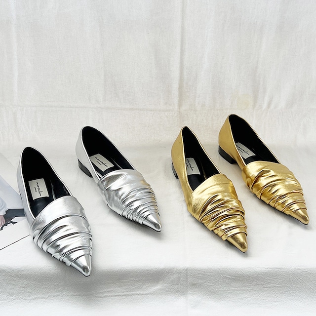 pointed-toe flat shoes 12680