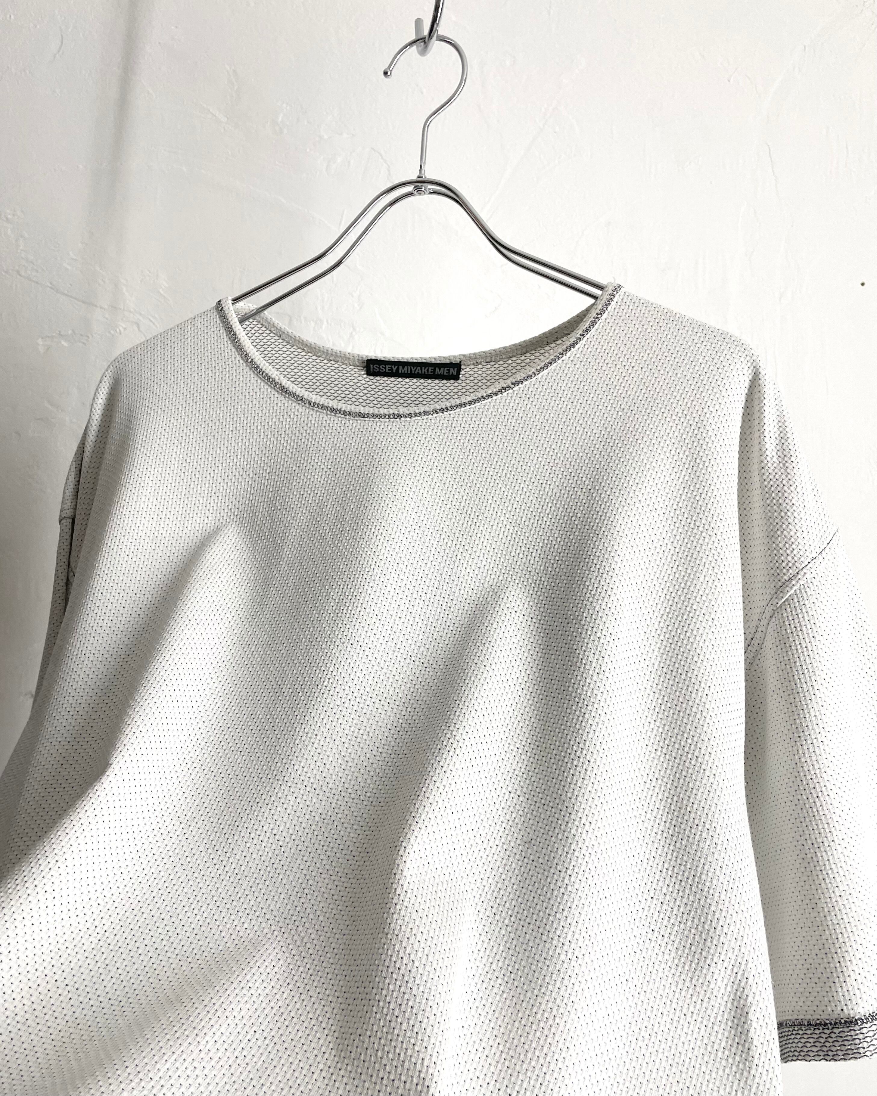 17SS ISSEY MIYAKE MEN "Sashiko" Plane Tee