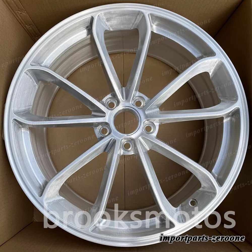 19インチ鍛造ブラシスタイルホイールポルシェ997ターボ19x8.5 19x12