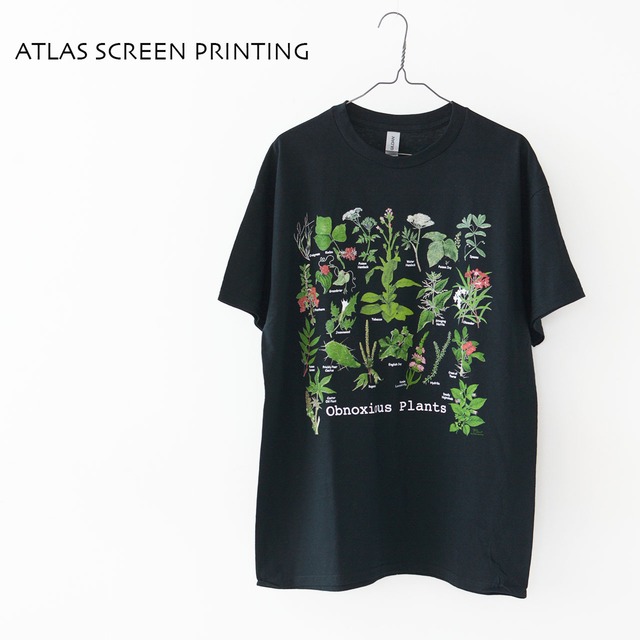 ATLAS SCREEN PRINTING [アトラススクリーンプリンティング] WILD GRASSES TEE  [WC722T] ワイルドグラッシーズティー・プリントTシャツ・半袖・柄Ｔシャツ・MEN'S/LADY'S [2024SS]