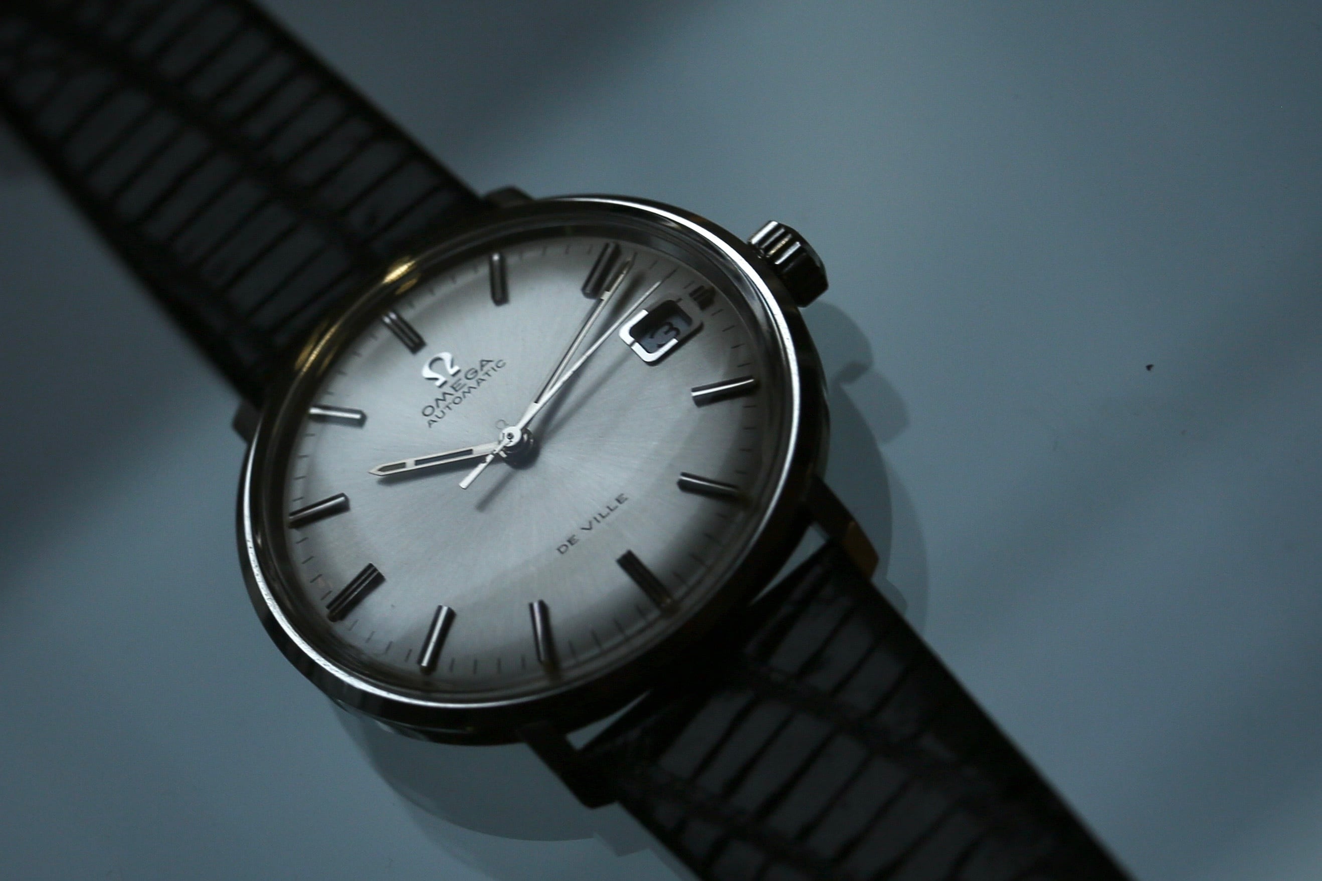 OMEGA】 1970年製 オメガ 『 デビル 』 デイト ワンピースケース バー