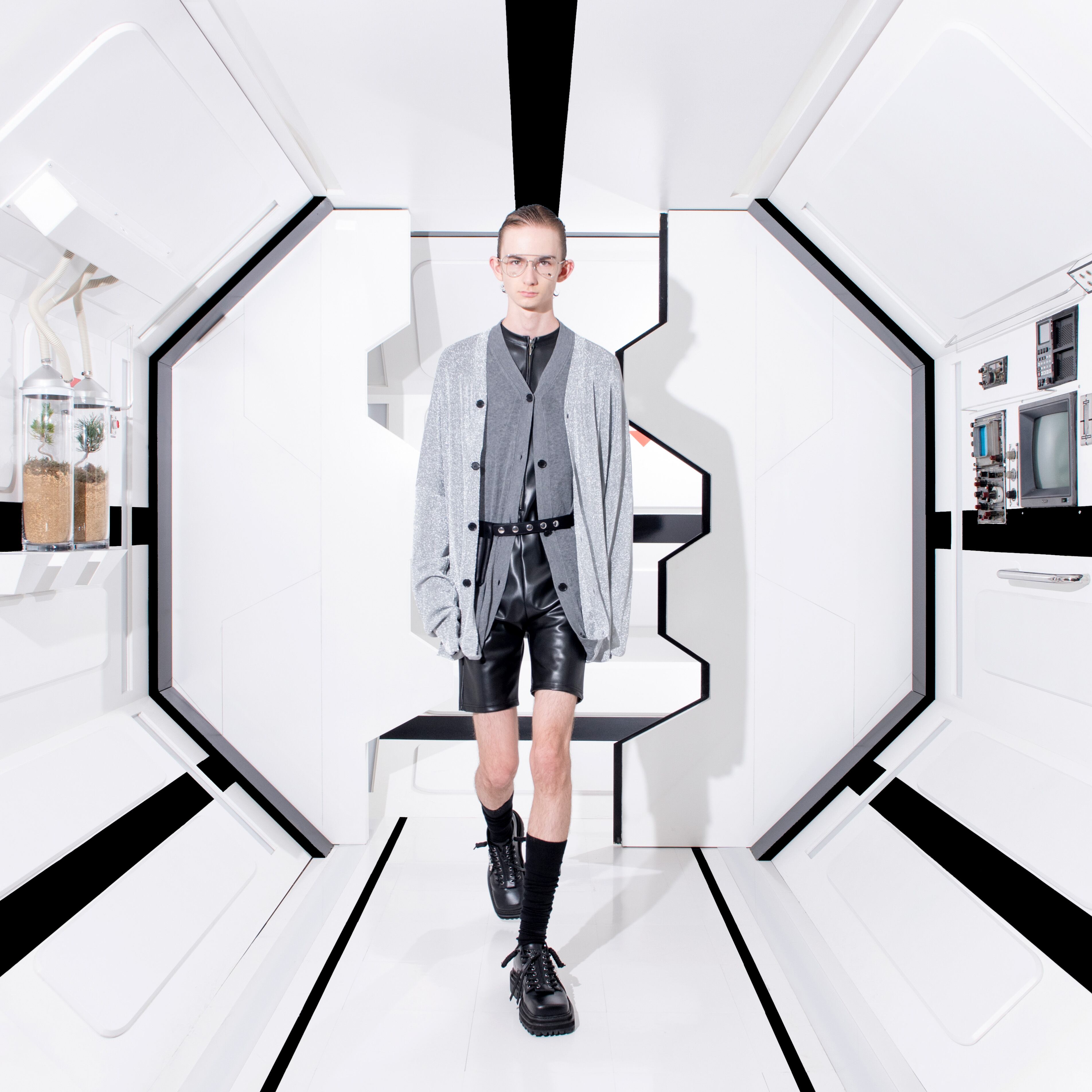 トップス DAIRIKU Layered Damage Knit 3290 Layered Damage Knit