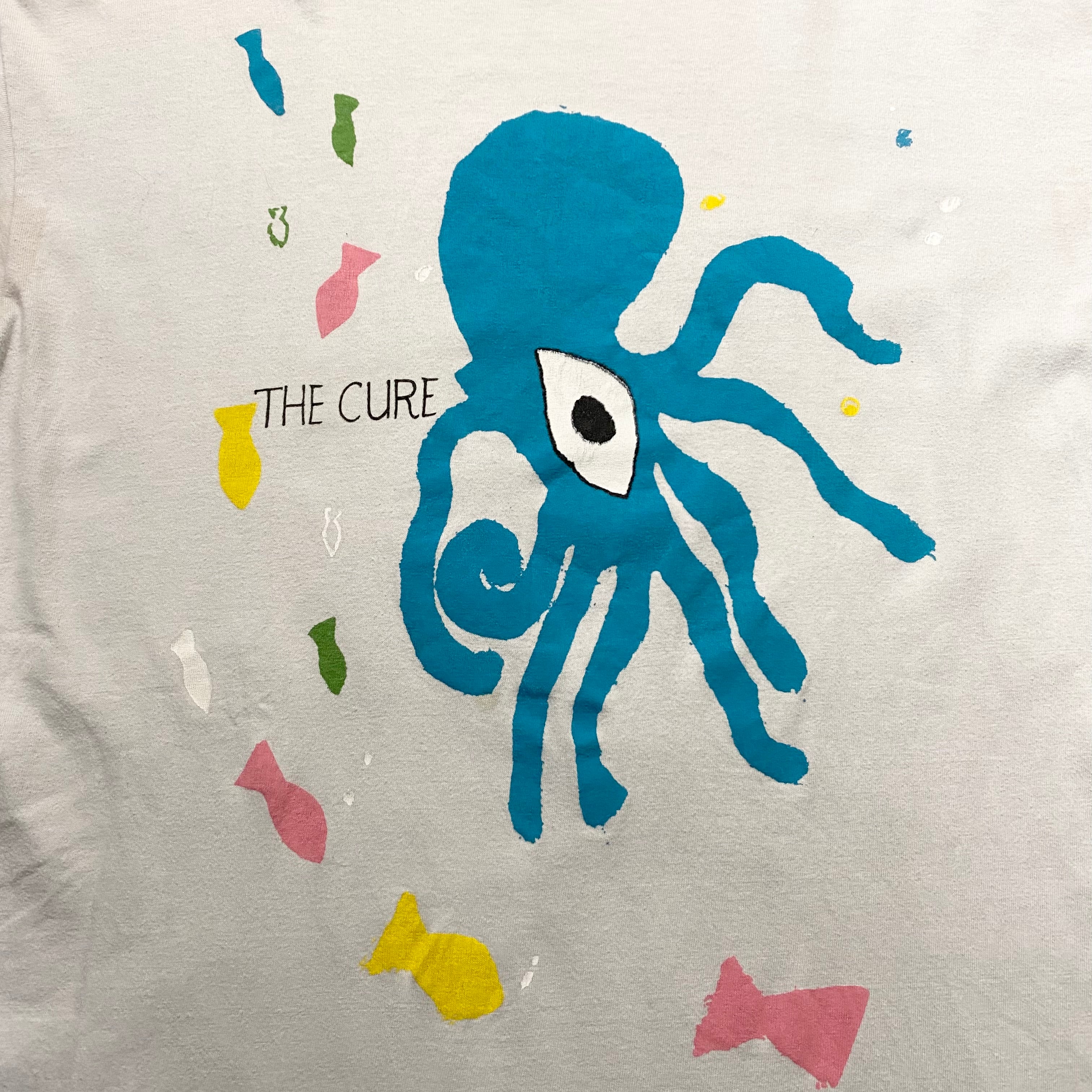 vintage 1985's THE CURE music tee “half an octopuss” | NOIR ONLINE