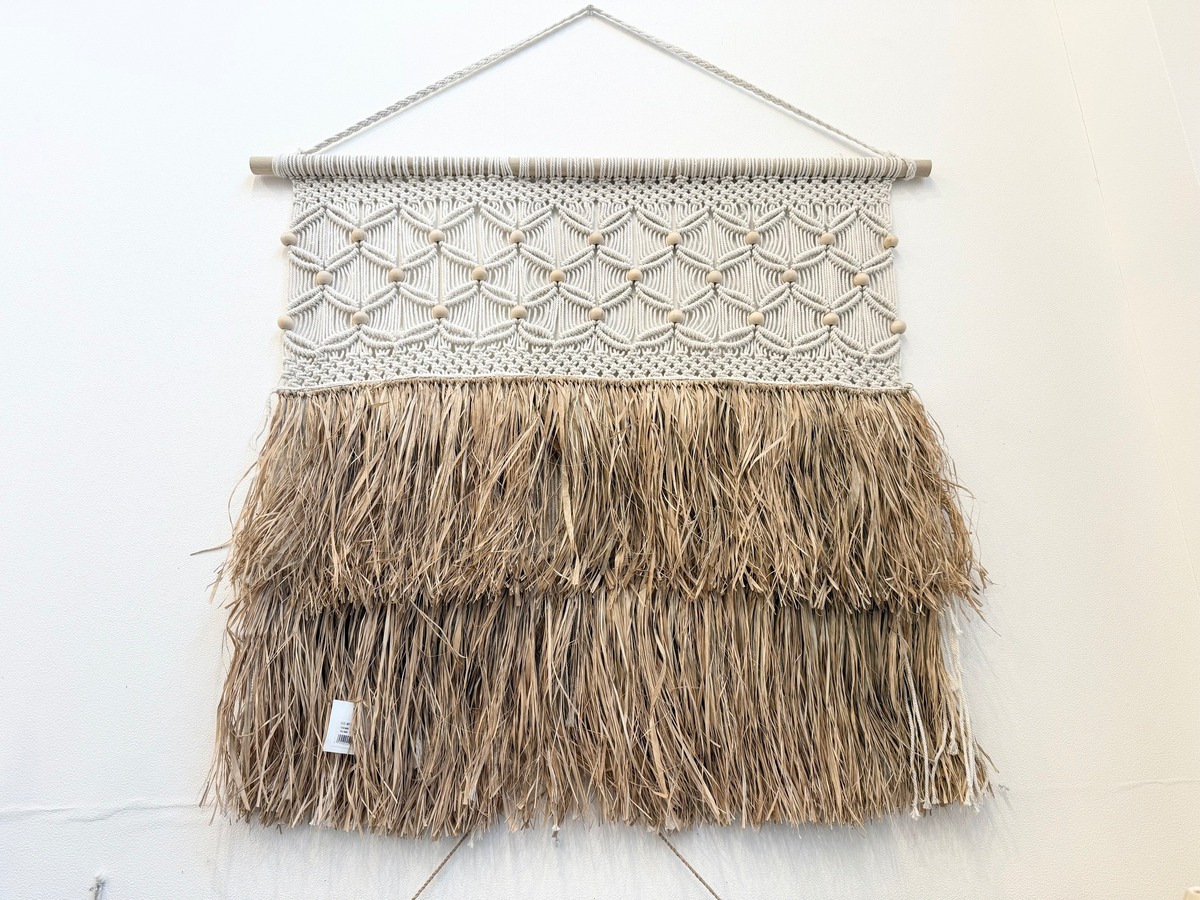 raffia ¯amé hanging | CURA RESORT INTERIOR