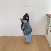 【取寄】THE GOGUMA チェック中綿ジャンパー|冬服|韓国子供服