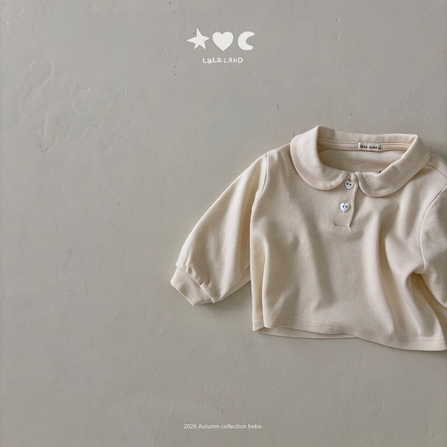《予約》送料無料【lalaland】bebe ) Modal Round Collar Tee
