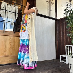 ボヘミアンロングベスト