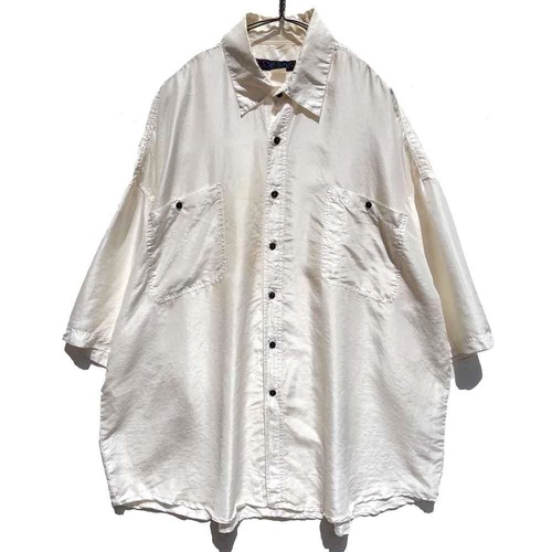 【APEX】Vintage S/S Silk Shirt【1990s-】