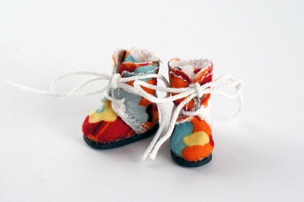 ドール靴 1/6 オビツ11 ブーツ SBB010CFB MW - 画像2