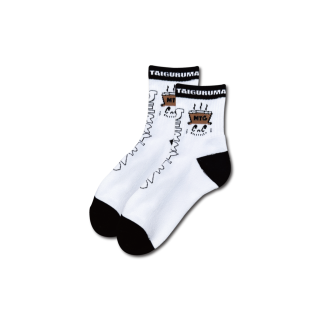 鯛車焼一成×MTGCOFFEE×JERRYTRAD Shortsocks