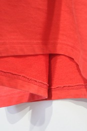 Marimekko red arch logo heavy cotton top
