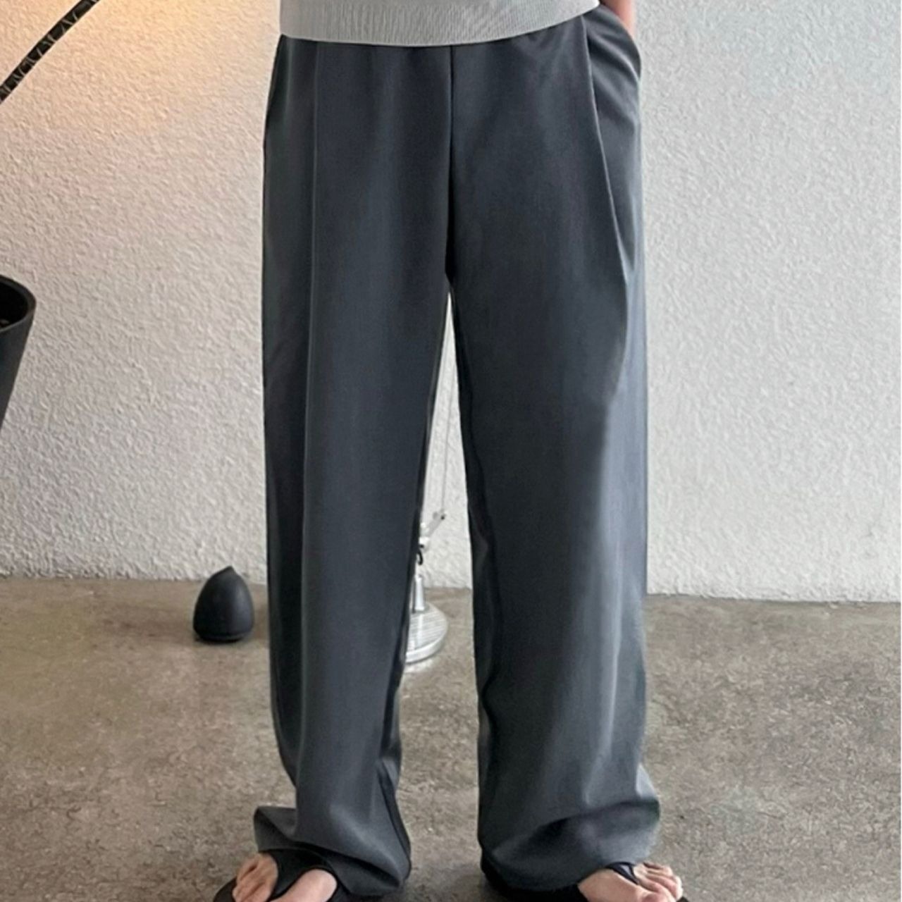 きれいめドレープワイドパンツ　MT0080424