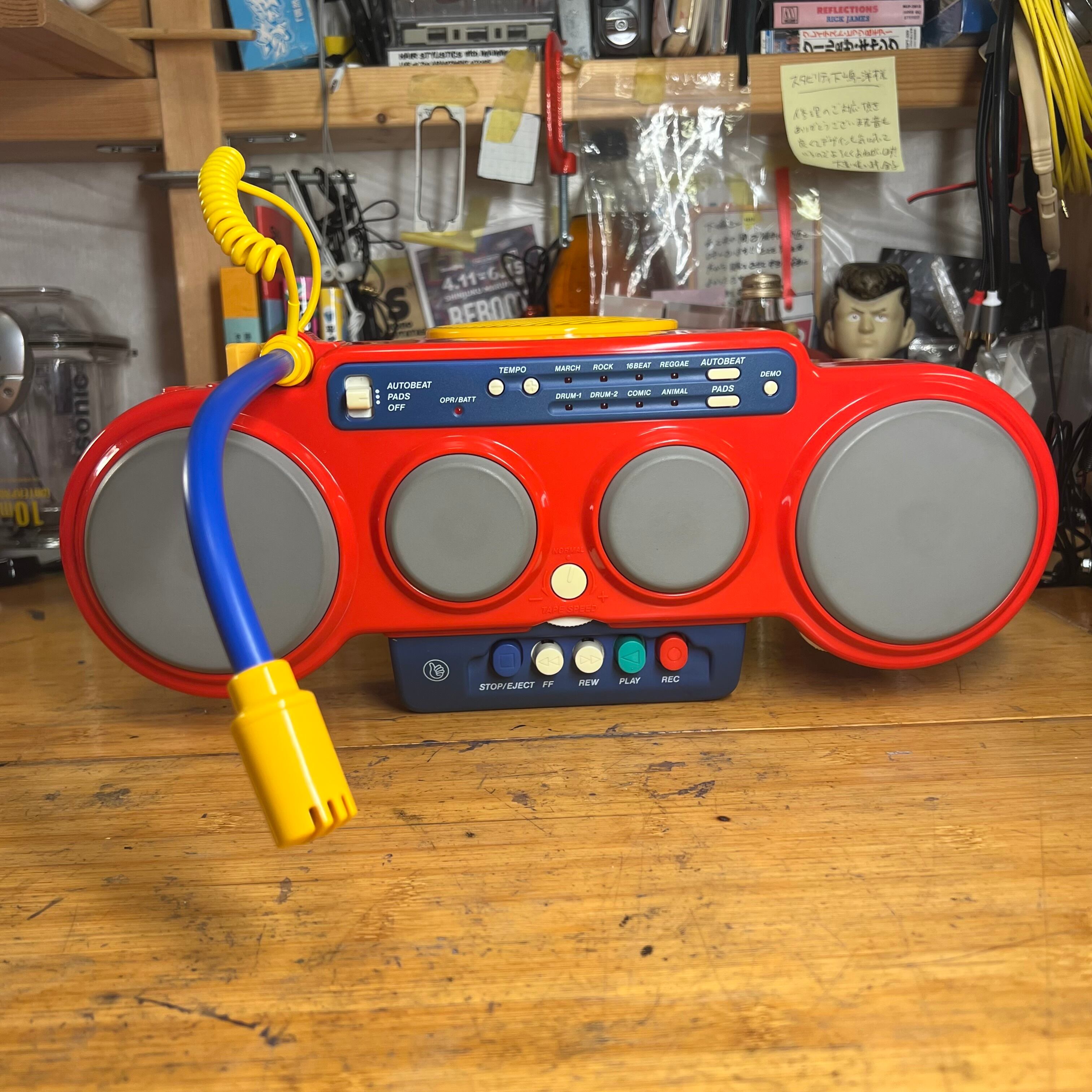 珍品稼働品]my first sony カセット、ビートサウンドプレーヤー