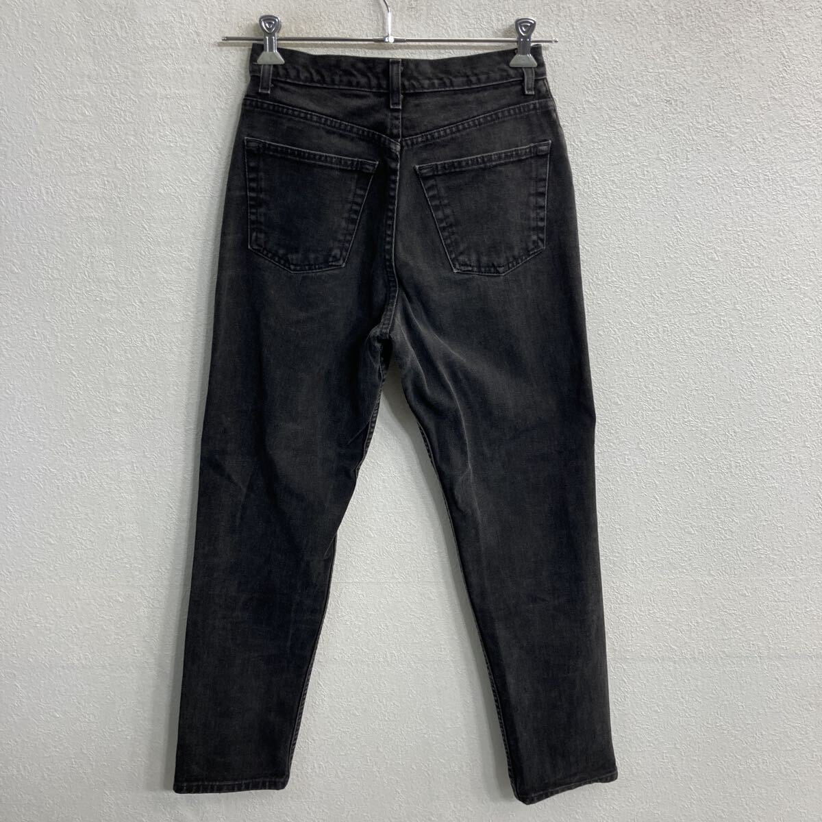 00s～ GAP レディース デニムパンツ 8 ブラック ギャップ ジップアップ