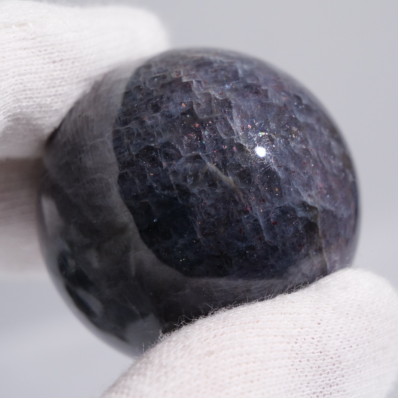 ブラッドショット アイオライト / スフィア【φ3.7cm】