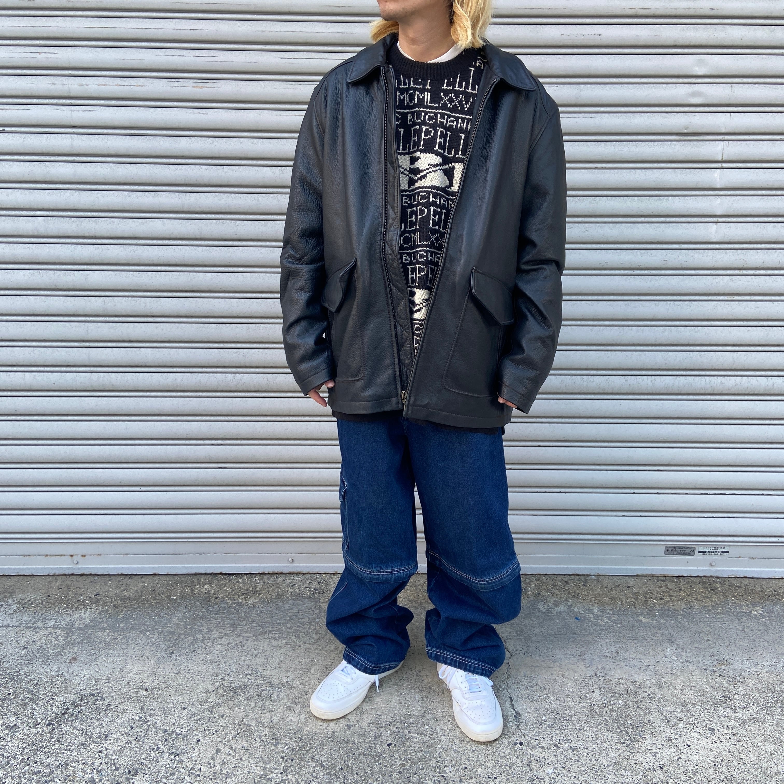 希少】【美品】Schott革ジャン ライダーズジャケット （美品 ショット 
