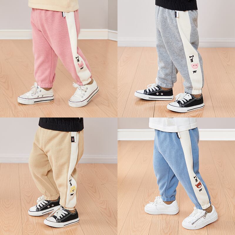 ベビーパンツ秋の男の子2020新しいエインスタイルのスポーツパンツ春と秋の赤ちゃんカジュアルパンツ秋のズボン Duduベイビー62641234724