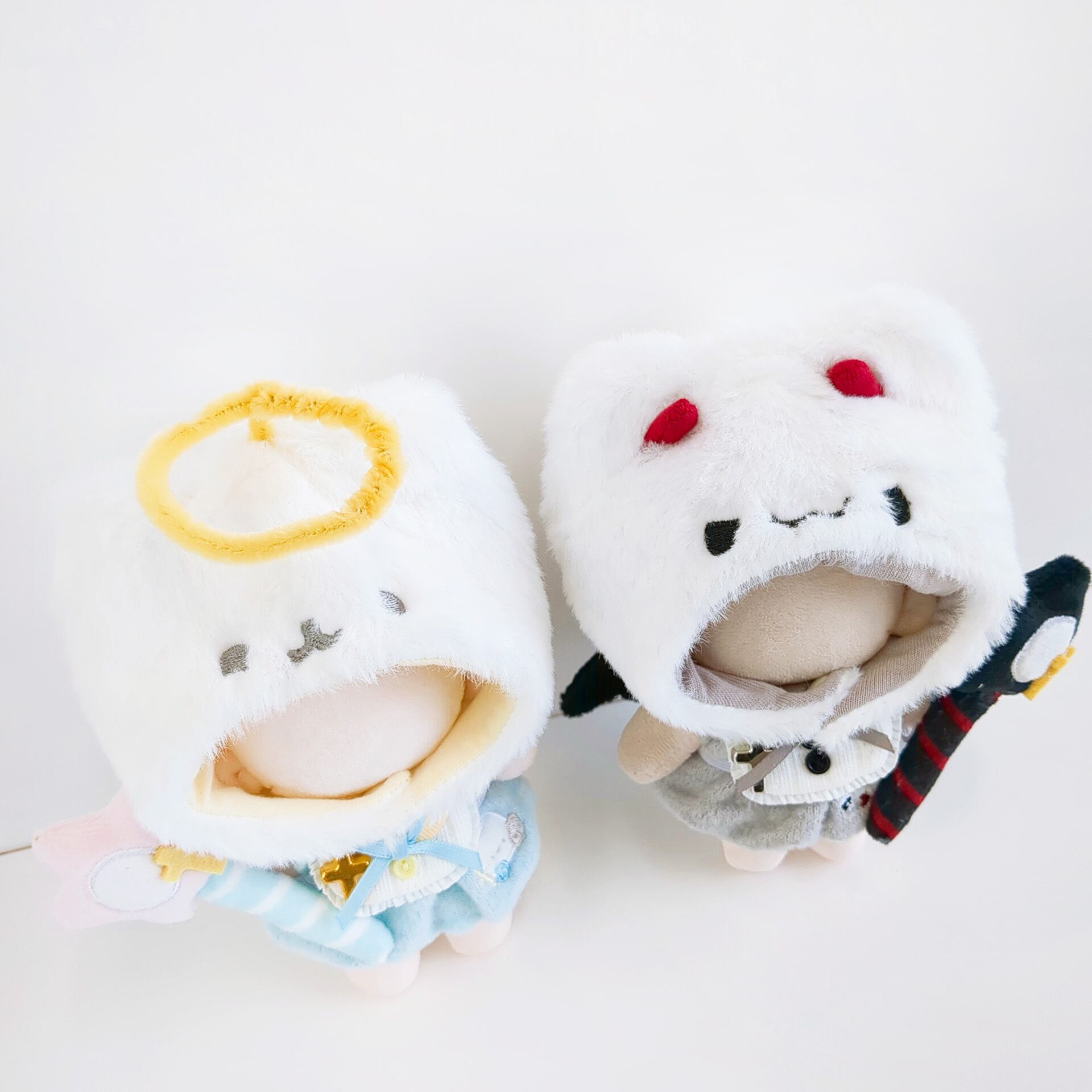 HW-1484【10cm】ふんわり悪魔と天使 かぶりものタイプ | Little Closet