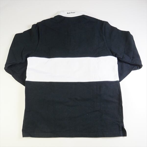 Size【M】 SUPREME シュプリーム 15AW Team Rugby Black ラガーシャツ