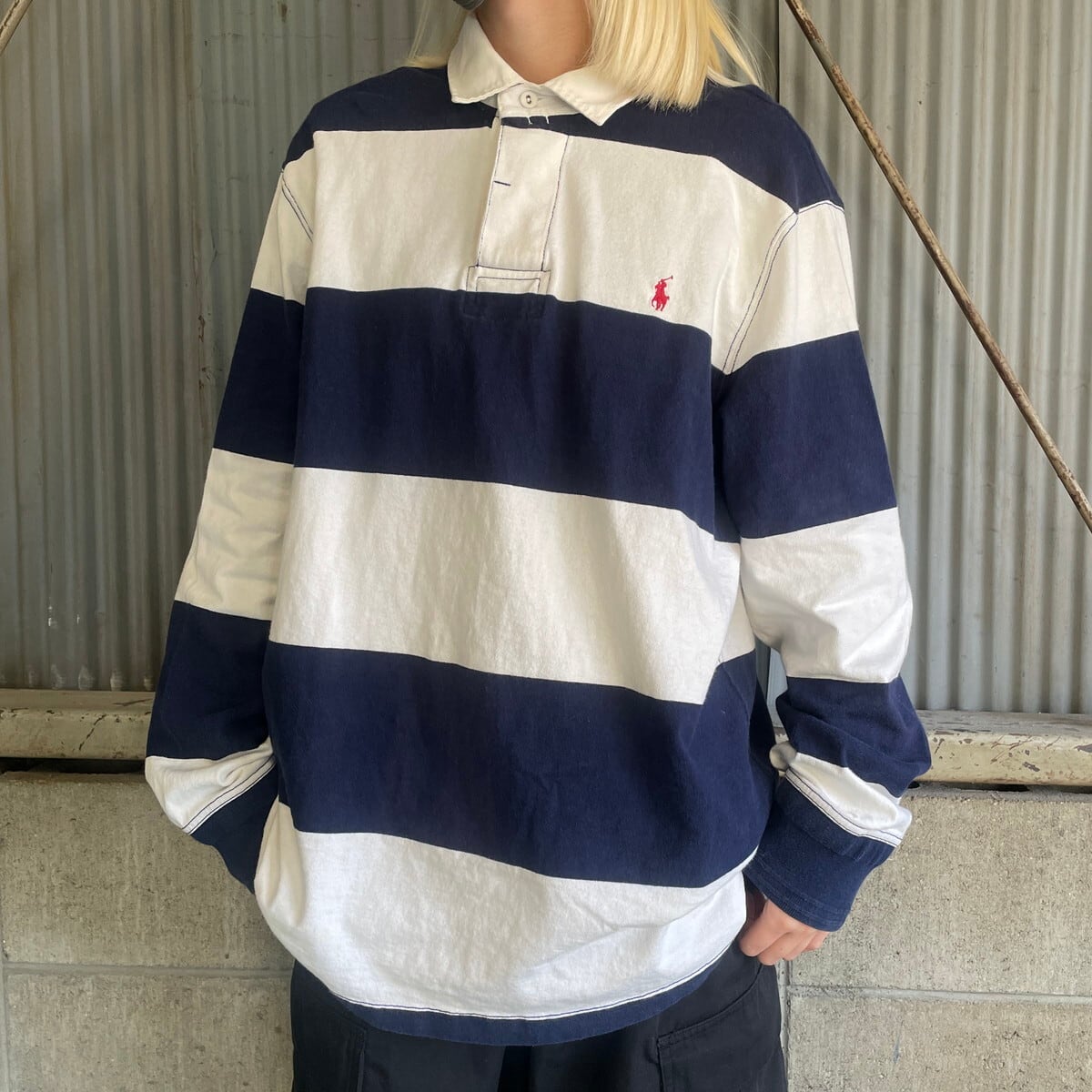 Polo by Ralph Lauren ポロバイラルフローレン ボーダー ラガーシャツ 