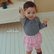 韓国子供服 / 26Autumn / Milkbalm / マイロ セーラーTシャツ / 女子服 / キッズ服 / 秋服 *XS~XL*