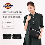 Dickies ディッキーズ ミニショルダーバッグ 撥水 クロスボディバッグ ミニポーチ DK-12280