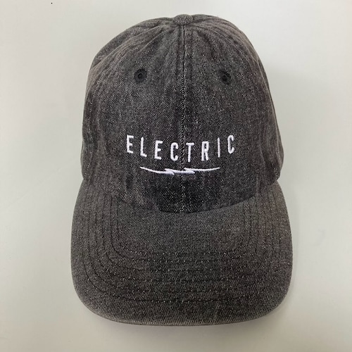 ELECTRIC：DENIM CAP BLACK