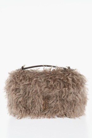 BURBERRY バーバリー バッグ ムートン