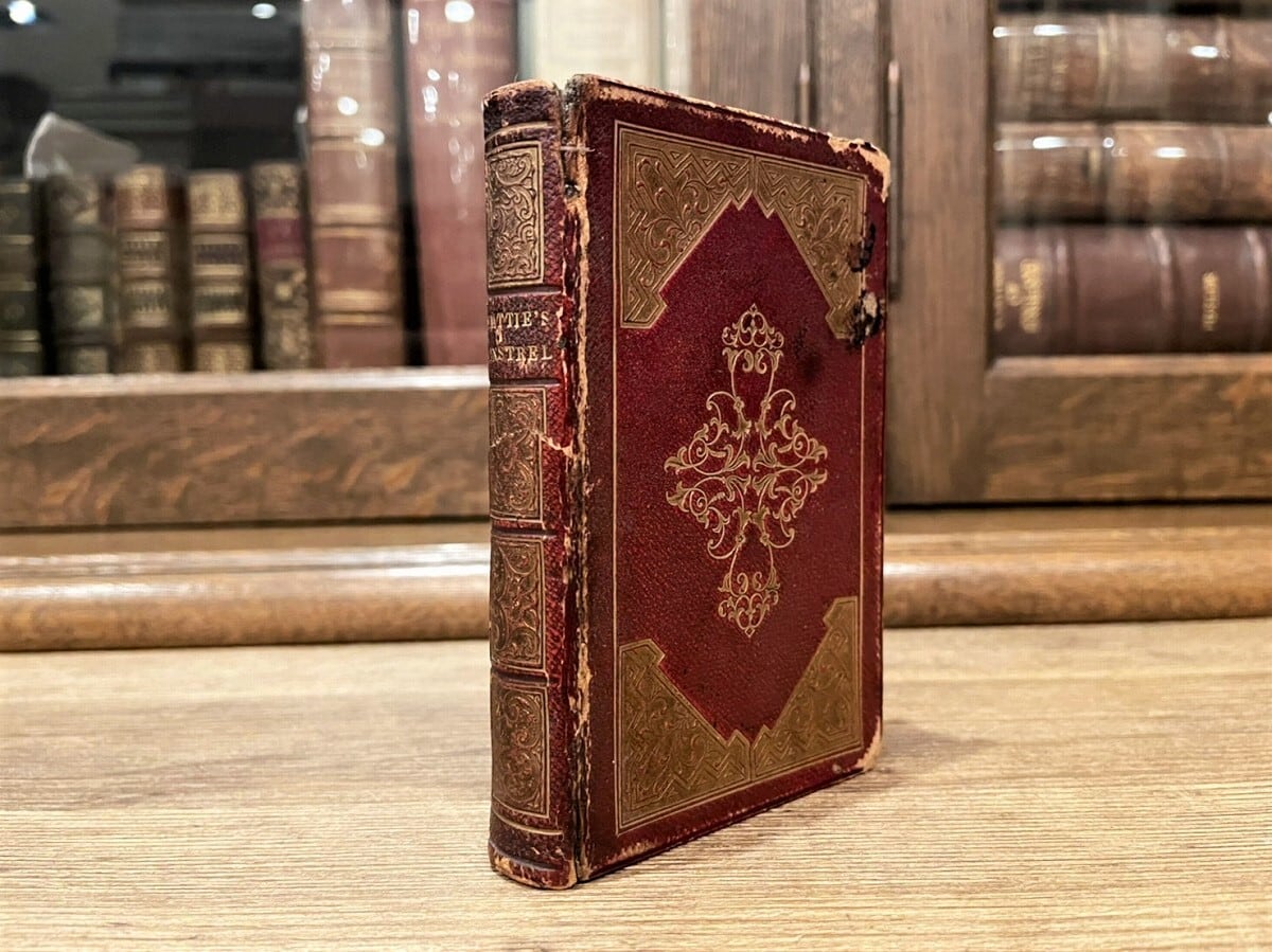 ≪革装≫【LB136】The Minstrel or THE PROGRESS OF GENIUS AND THE OTHER POEMS / display book