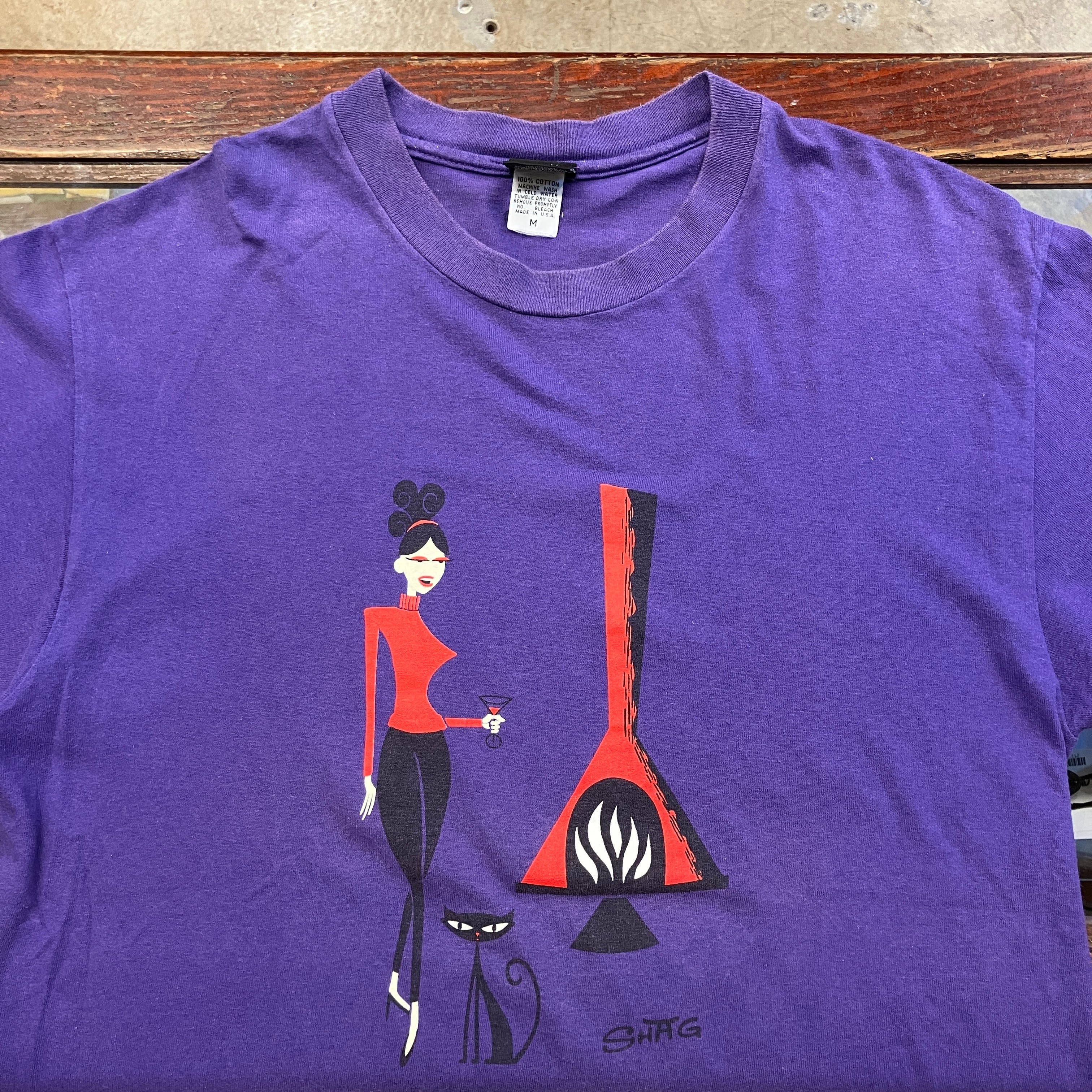 ④SHAG ART S/S TEE 1990'S OLD~ | safarionline