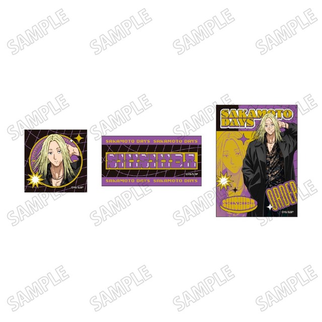 TVアニメ「SAKAMOTO DAYS」 描き下ろしステッカーセット【JF25】⑥神々廻