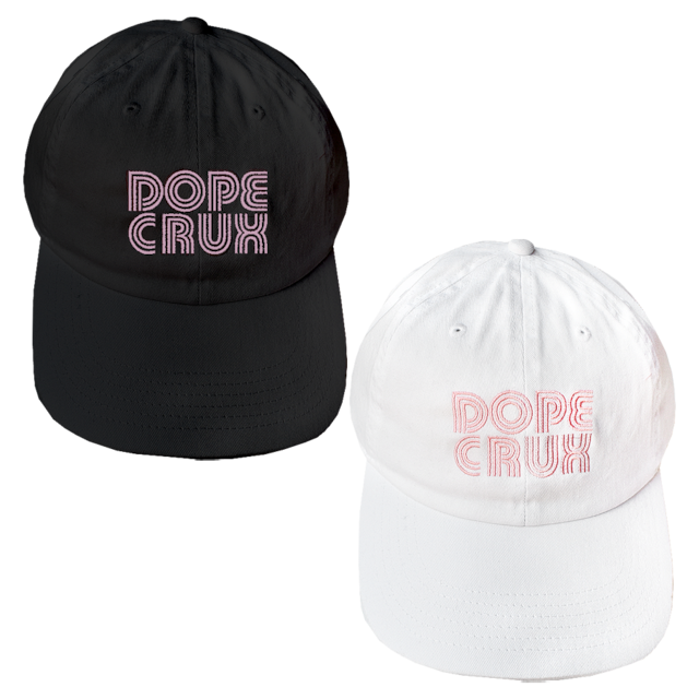 【Crux.exe×不純喫茶ドープ】LOGO EMBROIDERY CAP