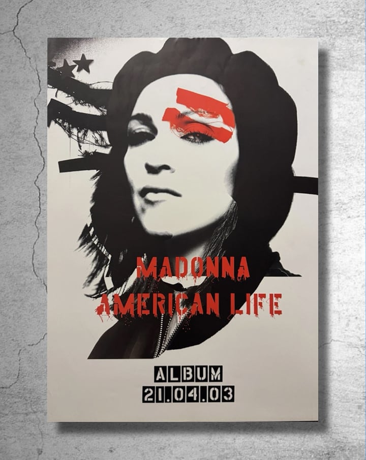 マドンナ American Life 2003年 オフィシャル 貴重 Tシャツ