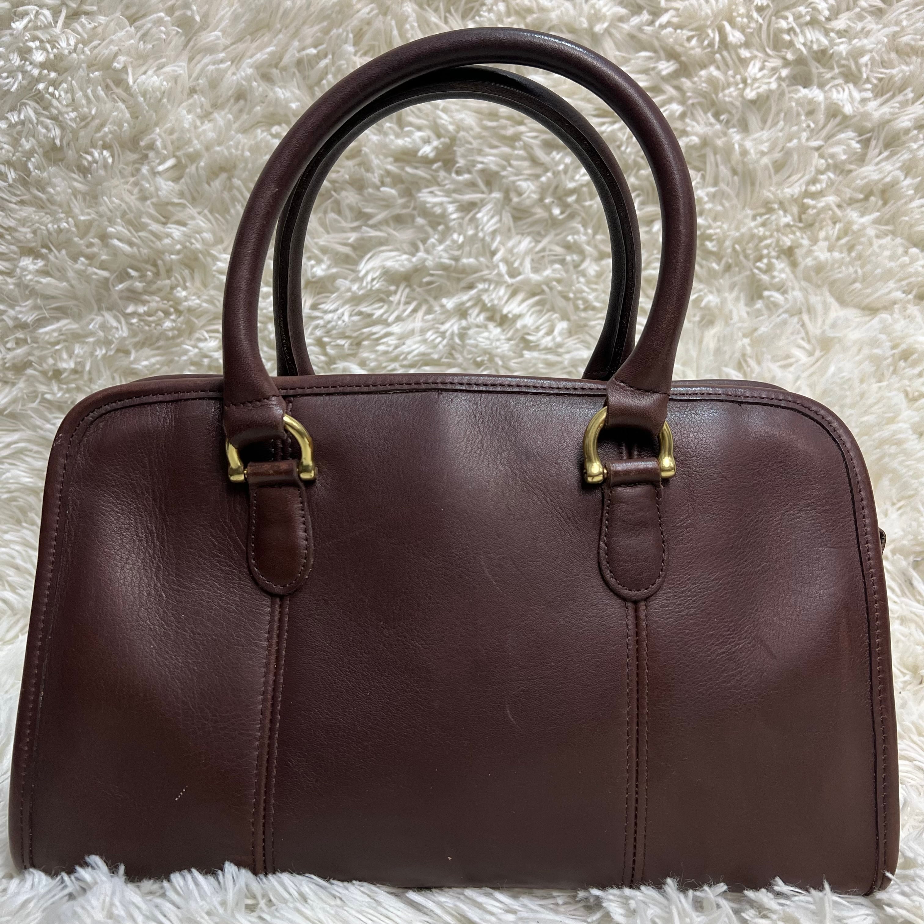 美品　OLDCOACH 442 リュック　オールレザー　ブラウン　茶