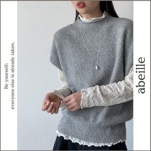 french sleeve knit pullover 14801
