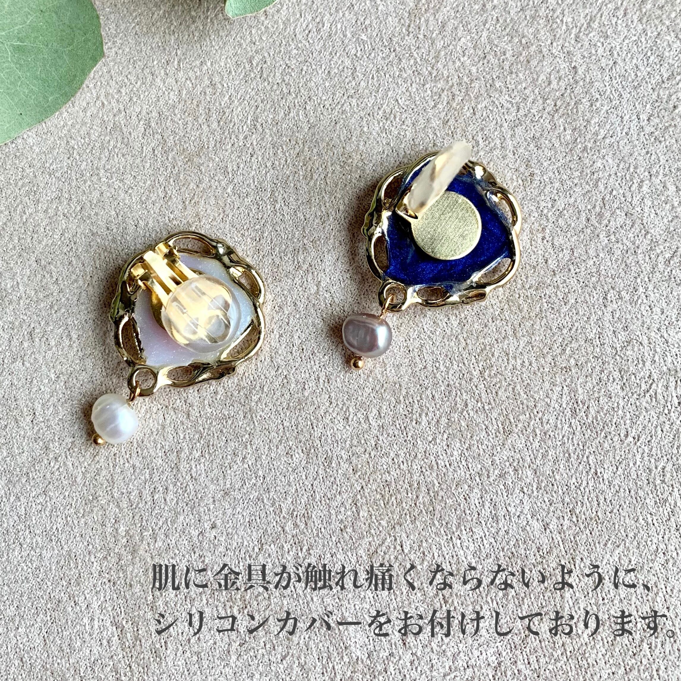香りをつける桜のマスクチャーム/クリップ式 ٭❀* アロマストーンで