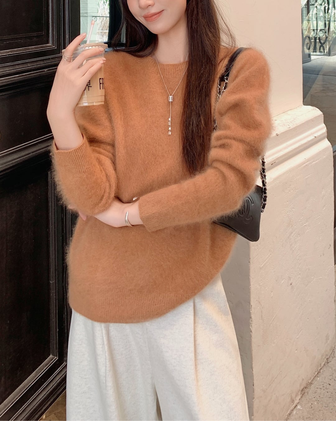 ふわふわニットプルオーバー l5363