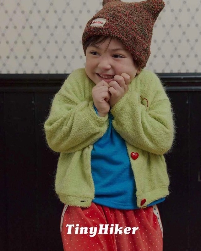〚予約〛Tiny heart cardigan <kids>