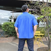 OLD JOE(オールドジョー)高島ちぢみ半袖シャツスタイル