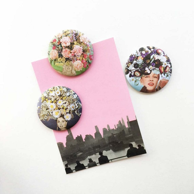  Magnet Set - Floral Fashions