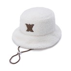 CURLY BUCKET HAT [サイズ: F(AGDWWCP44IVF)] [カラー: IVORY]