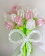 【15本/BIGsize】花束バルーン ♥ パールピンク