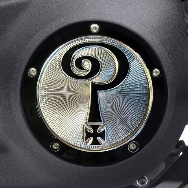 Indian Larry, 'QUESTION MARK' Derby Cover / 99-17 Dyna, 99-18